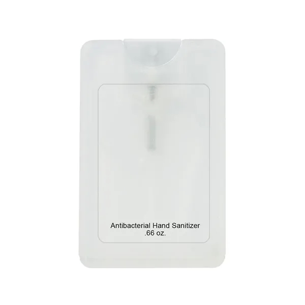 0.66 oz. Card Shape Hand Sanitizer.  Lightly Scented.... from ASI 61125 Hit Promotional Products / Hit®