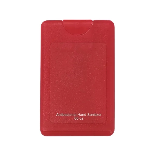 0.66 oz. Card Shape Hand Sanitizer.  Lightly Scented.... from ASI 61125 Hit Promotional Products / Hit®