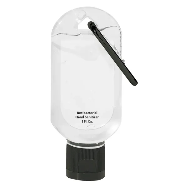 1 oz. Hand Sanitizer with Carabiner.  Lightly Scented.... from ASI 61125 Hit Promotional Products / Hit®