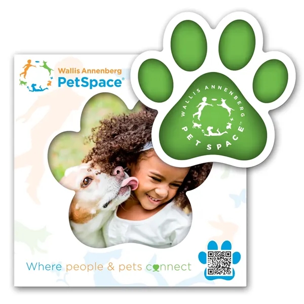 Punch out magnet featuring four color process customization.... from ASI 68507 The Magnet Group / Magnet LLC™