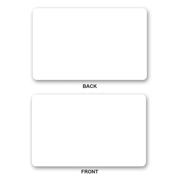 Pocket-sized plastic wallet loyalty card with full color printed custom text... from ASI 68507 The Magnet Group / Magnet LLC™