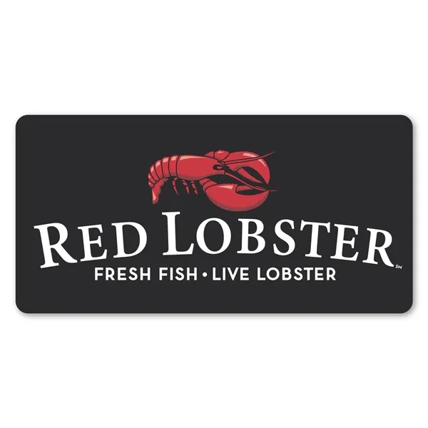 2" x 4" rectangle shaped label with permanent adhesive backing and... from ASI 68507 The Magnet Group / Magnet LLC™