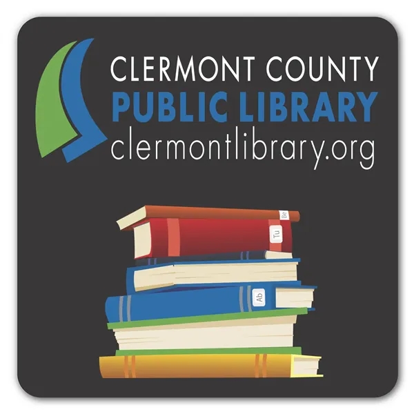 2" x 2" square shaped label with permanent adhesive backing and... from ASI 68507 The Magnet Group / Magnet LLC™