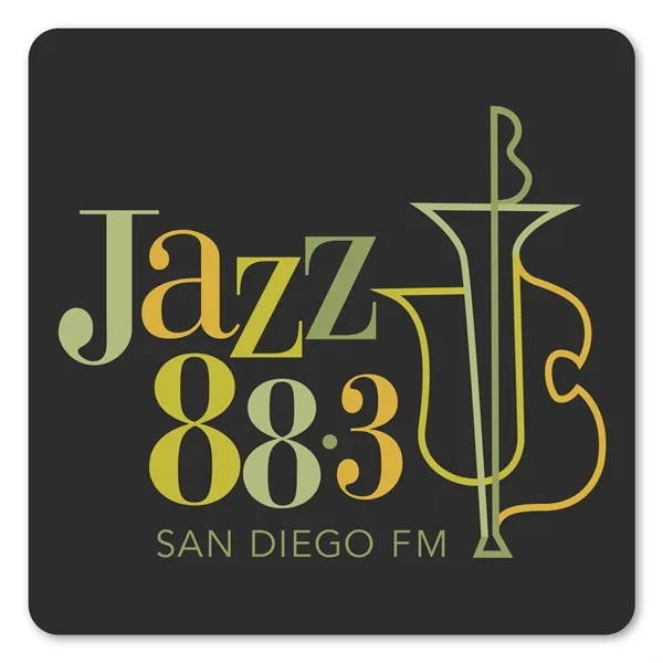 2" x 2" square shaped, repositionable label with patterned adhesive backing... from ASI 68507 The Magnet Group / Magnet LLC™