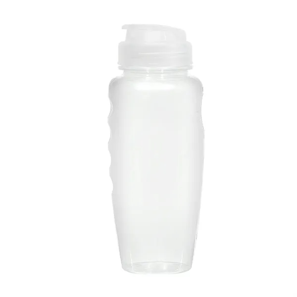 30 Oz. Poly-Clear Gripper Bottle. Made With PET Material.  Leak-Resistant... from ASI 61125 Hit Promotional Products / Hit®