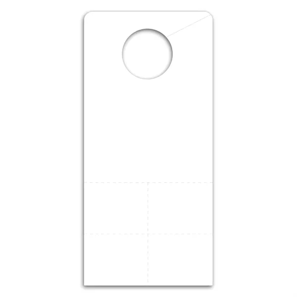 3 3/4" x 8" door hanging advertisement made from 12 pt.... from ASI 68507 The Magnet Group / Magnet LLC™