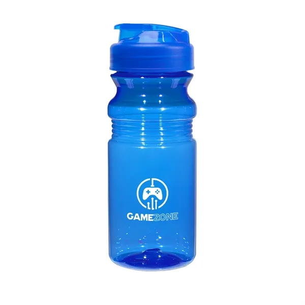 20 Oz. Poly-Clear Fitness Bottle With Super Sipper Lid. Made With... from ASI 61125 Hit Promotional Products / Hit®