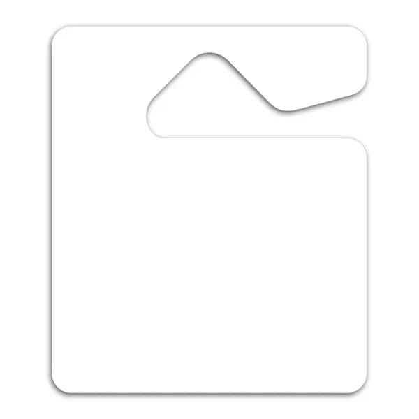 3 1/2" x 5" paper hang tag made from 12 pt.... from ASI 68507 The Magnet Group / Magnet LLC™