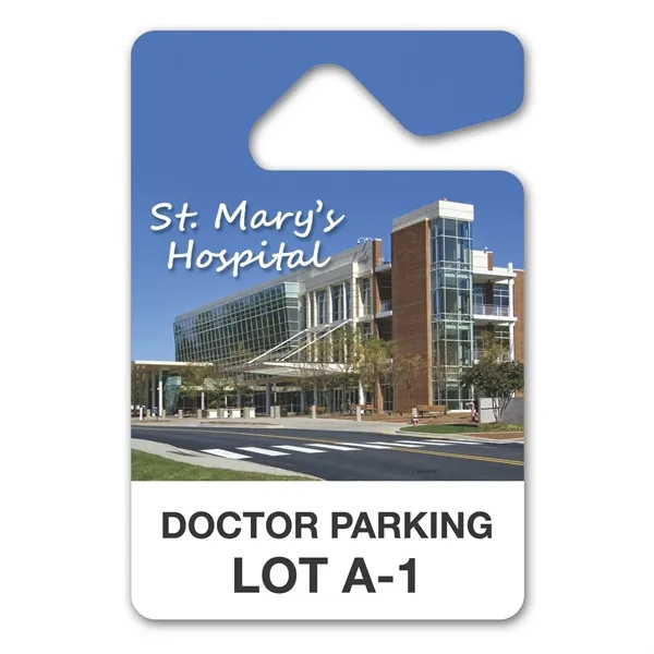 4.5" x 3" laminated paper hang tag.... from ASI 68507 The Magnet Group / Magnet LLC™