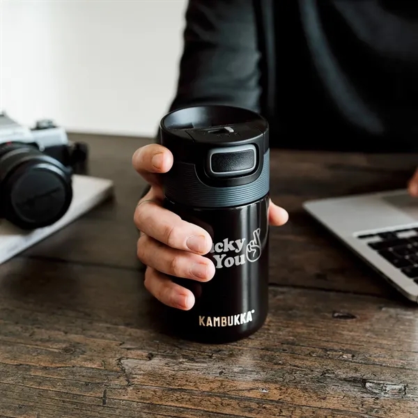 10-oz. vacuum insulated 18/8 stainless steel tumbler with leakproof smart lid.... from ASI 68507 The Magnet Group / Perfect Line