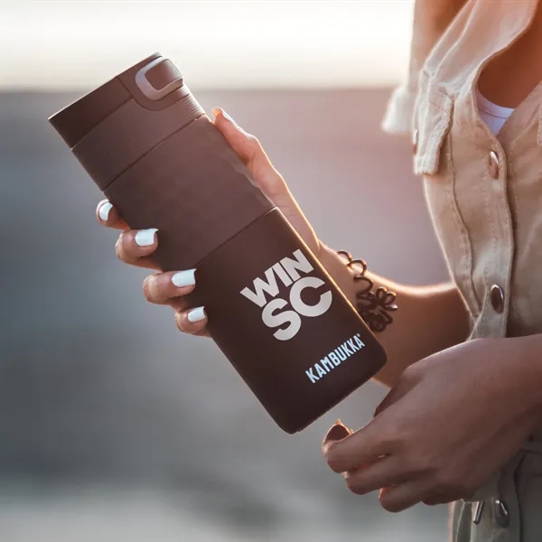 17-oz. vacuum insulated stainless steel tumbler with leakproof smart lid.... from ASI 68507 The Magnet Group / Perfect Line