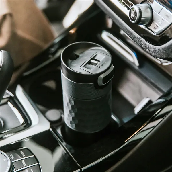 17-oz. vacuum insulated stainless steel tumbler with leakproof smart lid.... from ASI 68507 The Magnet Group / Perfect Line