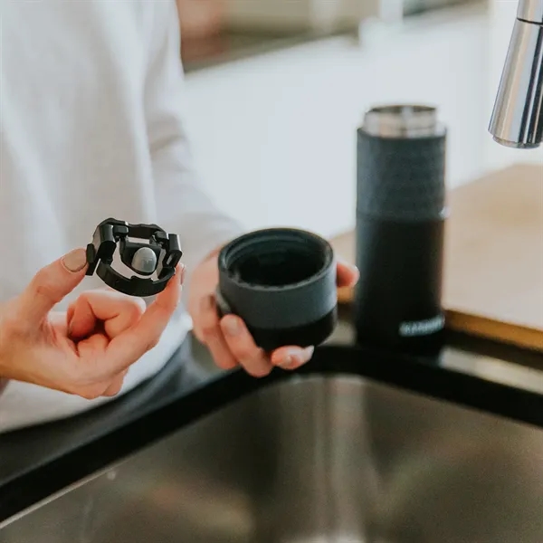 17-oz. vacuum insulated stainless steel tumbler with leakproof smart lid.... from ASI 68507 The Magnet Group / Perfect Line