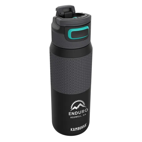 25 ounce vacuum insulated stainless steel bottle with a textured grip... from ASI 68507 The Magnet Group / Perfect Line
