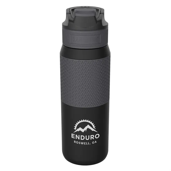 25 ounce vacuum insulated stainless steel bottle with a textured grip... from ASI 68507 The Magnet Group / Perfect Line