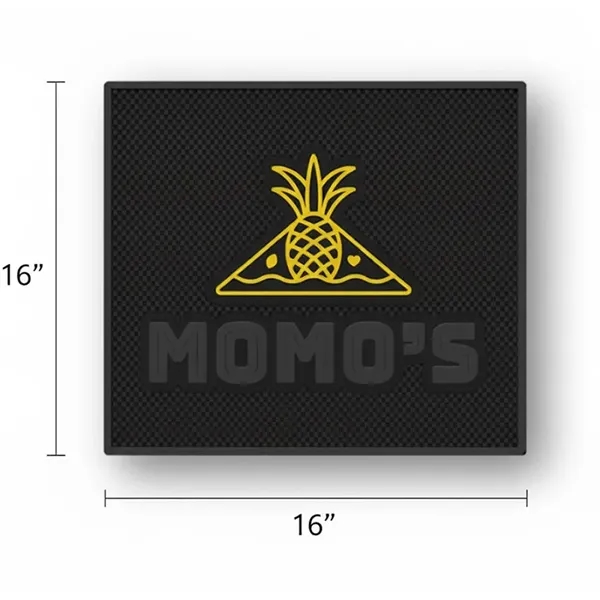 Durable PVC bar mat with non-slip surface, ideal for branding bars,... from ASI 72657 Active Life Promo / Apres Ski