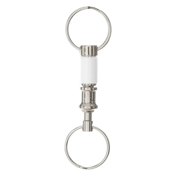 3.5" x .5" zinc alloy pull apart key tag.... from ASI 61125 Hit Promotional Products / Hit®