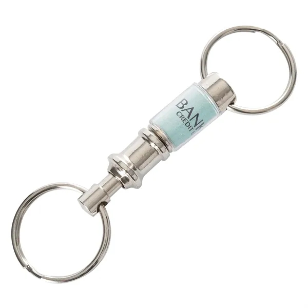 3.5" x .5" zinc alloy pull apart key tag.... from ASI 61125 Hit Promotional Products / Hit®
