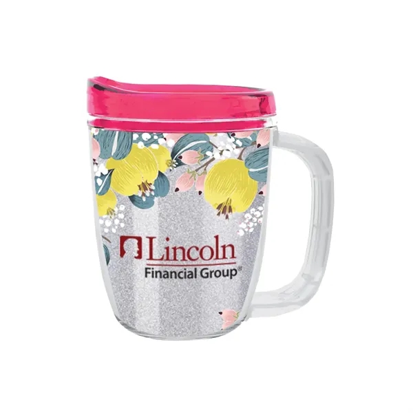 USA-made 12 oz. travel mug with snap-on, spill-resistant thumb-slide lid... from ASI 61125 Hit Promotional Products / Hit®