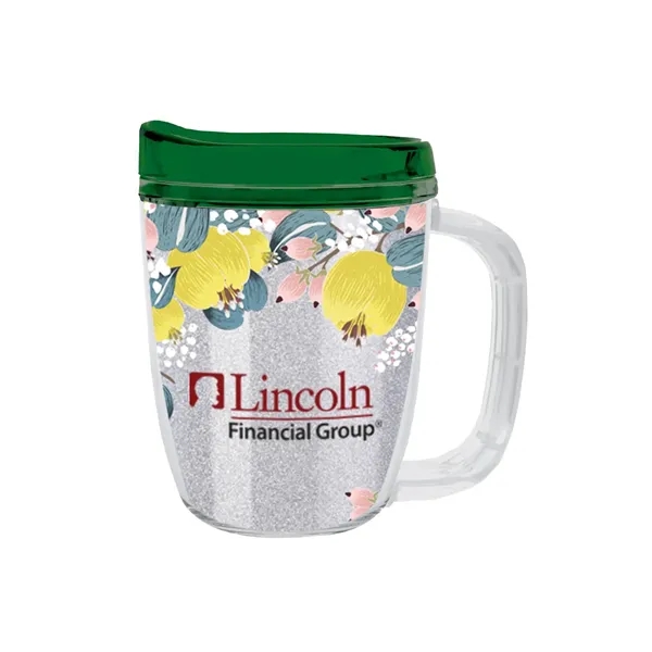 USA-made 12 oz. travel mug with snap-on, spill-resistant thumb-slide lid... from ASI 61125 Hit Promotional Products / Hit®