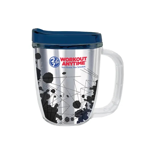 USA-made 12 oz. travel mug with snap-on, spill-resistant thumb-slide lid... from ASI 61125 Hit Promotional Products / Hit®