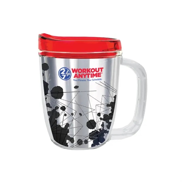 USA-made 12 oz. travel mug with snap-on, spill-resistant thumb-slide lid... from ASI 61125 Hit Promotional Products / Hit®