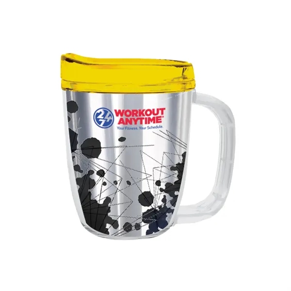USA-made 12 oz. travel mug with snap-on, spill-resistant thumb-slide lid... from ASI 61125 Hit Promotional Products / Hit®