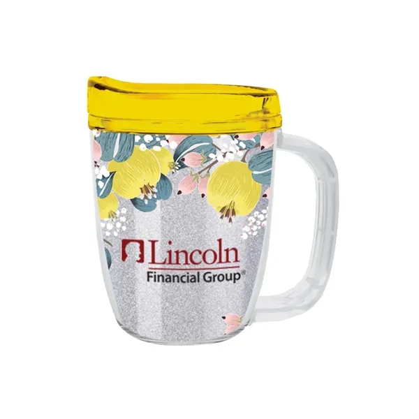 USA-made 12 oz. travel mug with snap-on, spill-resistant thumb-slide lid... from ASI 61125 Hit Promotional Products / Hit®