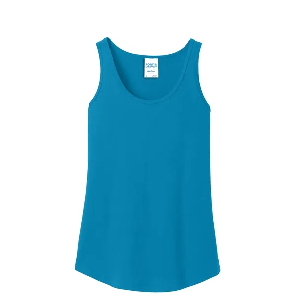 Ladies cotton tank top in assorted sizes with six-color imprint.... from ASI 61125 Hit Promotional Products / Hit®