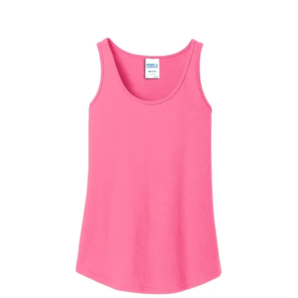 Ladies cotton tank top in assorted sizes with six-color imprint.... from ASI 61125 Hit Promotional Products / Hit®