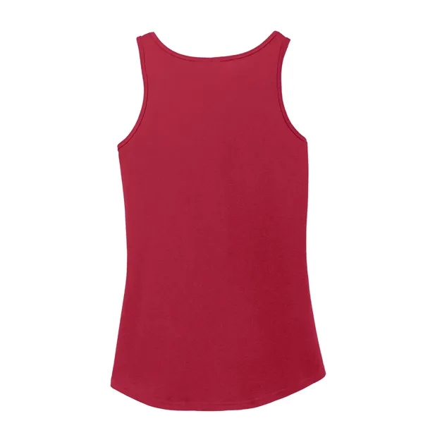 Ladies cotton tank top in assorted sizes with six-color imprint.... from ASI 61125 Hit Promotional Products / Hit®