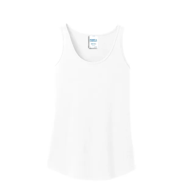 Ladies cotton tank top in assorted sizes with six-color imprint.... from ASI 61125 Hit Promotional Products / Hit®