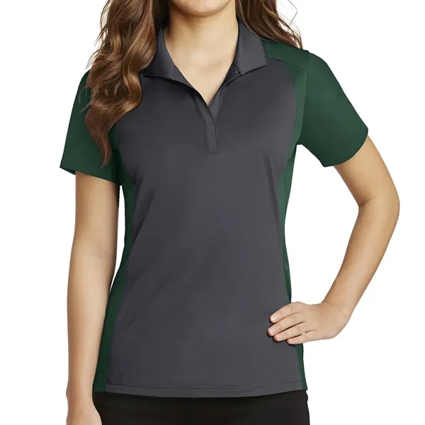 Sport-Tek® Ladies' Colorblock Micropique Sport-Wick® Polo... from ASI 61125 Hit Promotional Products / Hit®