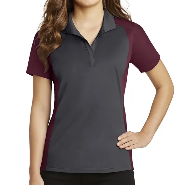 Sport-Tek® Ladies' Colorblock Micropique Sport-Wick® Polo... from ASI 61125 Hit Promotional Products / Hit®