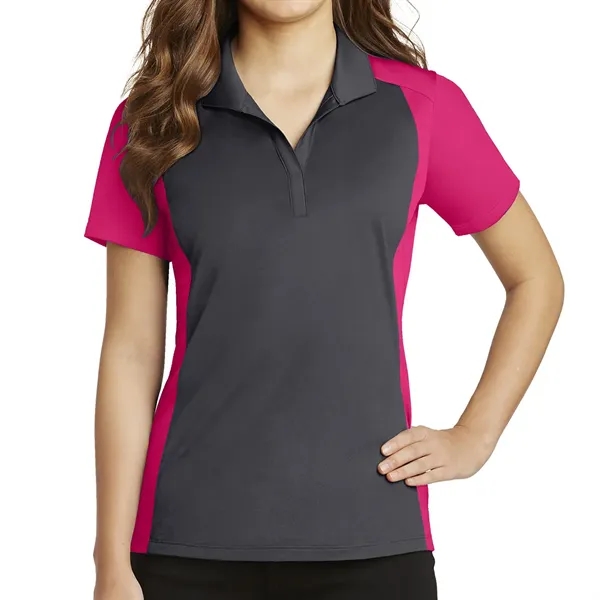 Sport-Tek® Ladies' Colorblock Micropique Sport-Wick® Polo... from ASI 61125 Hit Promotional Products / Hit®