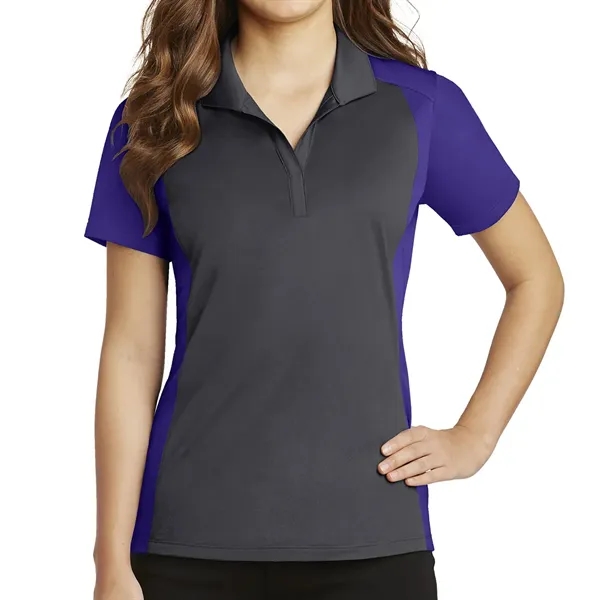 Sport-Tek® Ladies' Colorblock Micropique Sport-Wick® Polo... from ASI 61125 Hit Promotional Products / Hit®