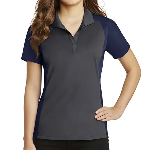 Sport-Tek® Ladies' Colorblock Micropique Sport-Wick® Polo... from ASI 61125 Hit Promotional Products / Hit®