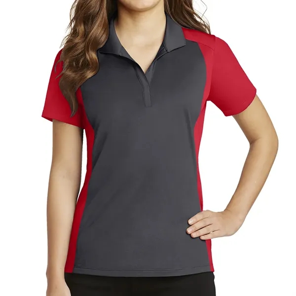 Sport-Tek® Ladies' Colorblock Micropique Sport-Wick® Polo... from ASI 61125 Hit Promotional Products / Hit®