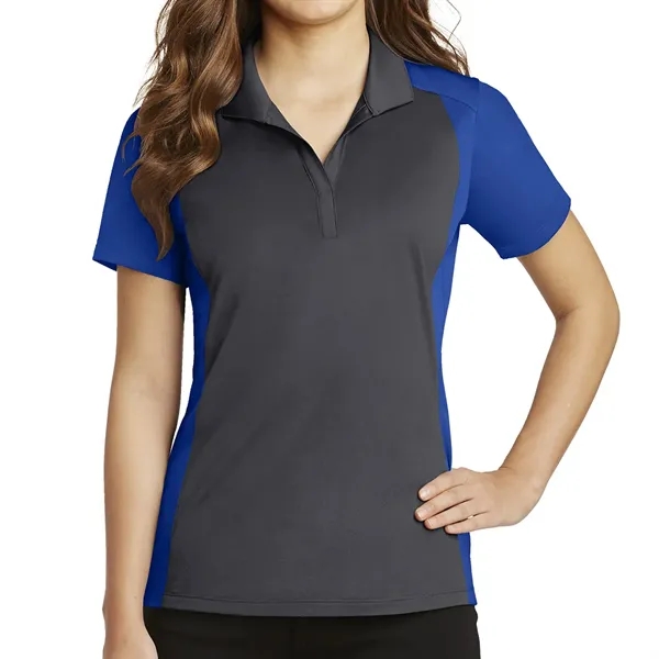 Sport-Tek® Ladies' Colorblock Micropique Sport-Wick® Polo... from ASI 61125 Hit Promotional Products / Hit®