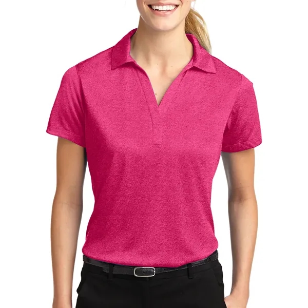 Sport-Tek® Ladies' Heather Contender™ Polo... from ASI 61125 Hit Promotional Products / Hit®