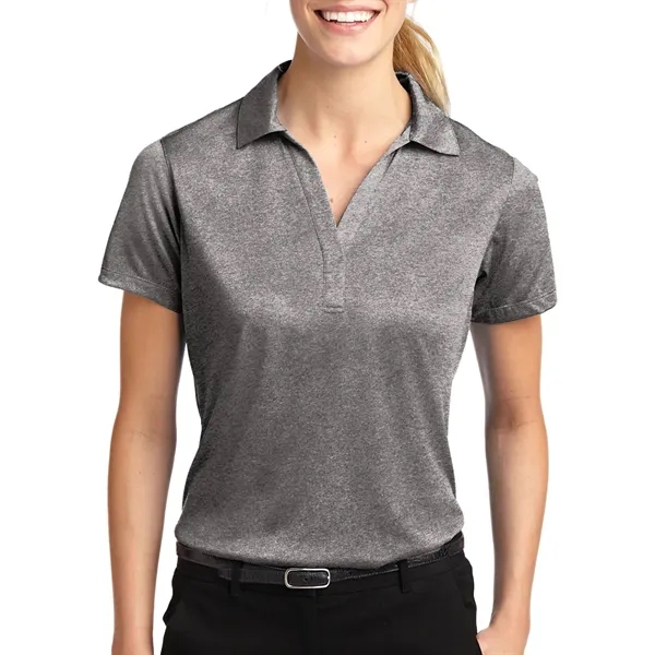 Sport-Tek® Ladies' Heather Contender™ Polo... from ASI 61125 Hit Promotional Products / Hit®