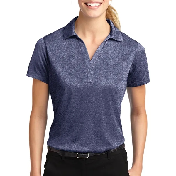 Sport-Tek® Ladies' Heather Contender™ Polo... from ASI 61125 Hit Promotional Products / Hit®