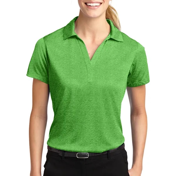 Sport-Tek® Ladies' Heather Contender™ Polo... from ASI 61125 Hit Promotional Products / Hit®