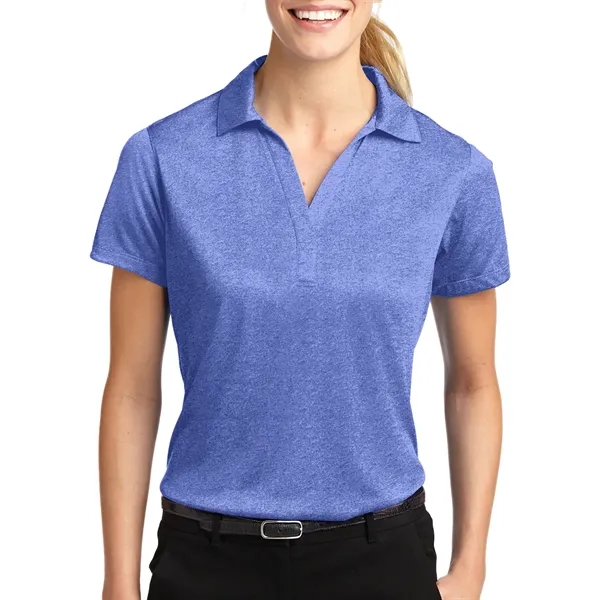 Sport-Tek® Ladies' Heather Contender™ Polo... from ASI 61125 Hit Promotional Products / Hit®
