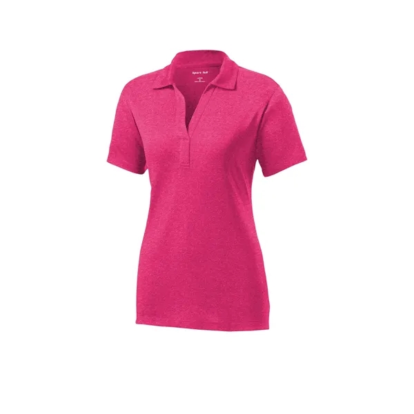 Sport-Tek® Ladies' Heather Contender™ Polo... from ASI 61125 Hit Promotional Products / Hit®