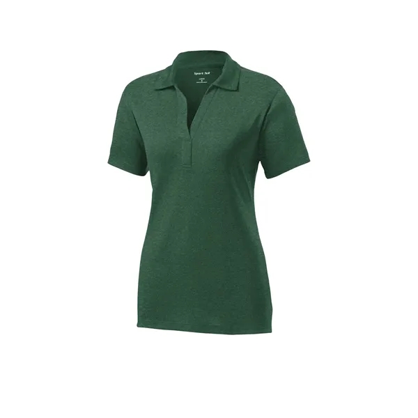 Sport-Tek® Ladies' Heather Contender™ Polo... from ASI 61125 Hit Promotional Products / Hit®