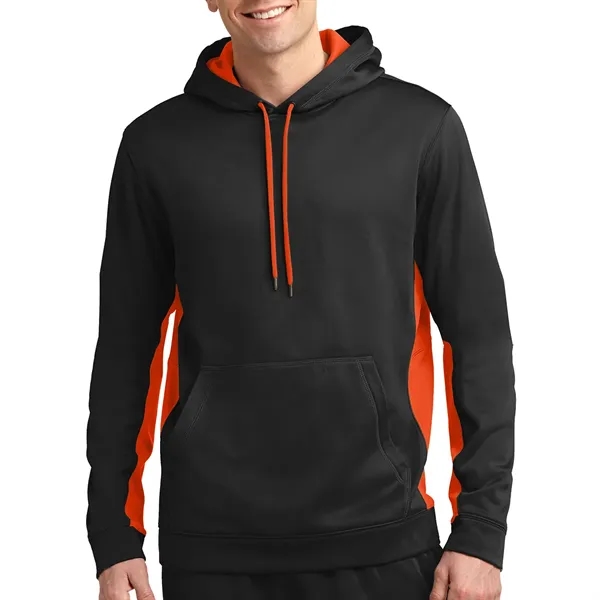Sport-Tek® Sport-Wick® Fleece Colorblock Hooded Pullover... from ASI 61125 Hit Promotional Products / Hit®