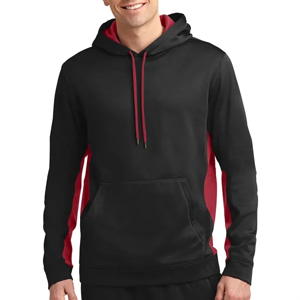 Sport-Tek® Sport-Wick® Fleece Colorblock Hooded Pullover... from ASI 61125 Hit Promotional Products / Hit®