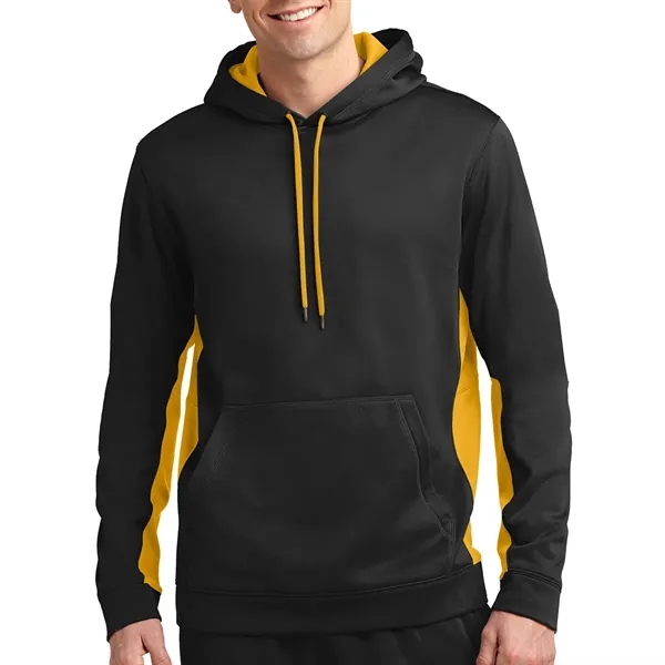 Sport-Tek® Sport-Wick® Fleece Colorblock Hooded Pullover... from ASI 61125 Hit Promotional Products / Hit®