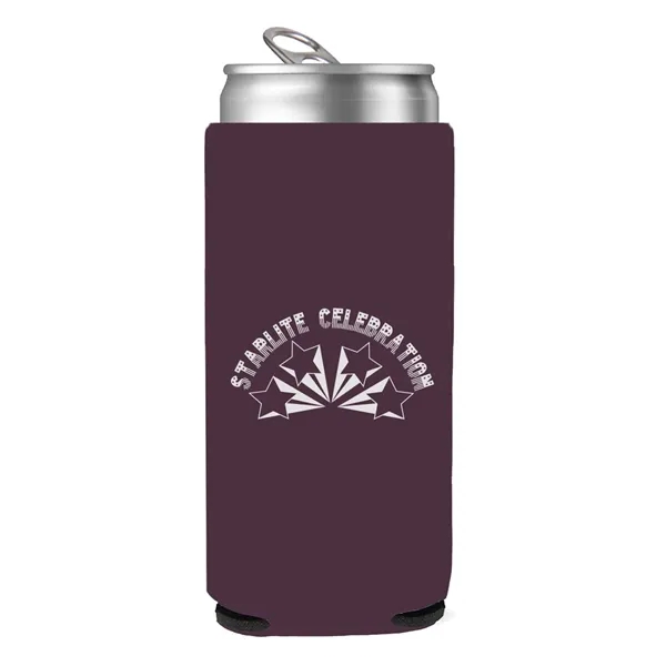 12 oz. foam can holder that folds flat... from ASI 61125 Hit Promotional Products / Hit®